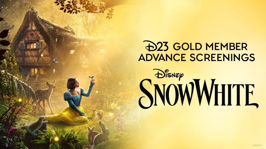 Disney’s Snow White Advance Screenings