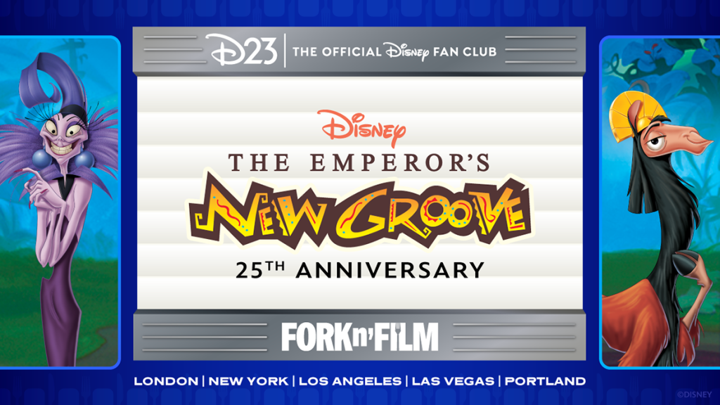 D23 & Fork n’ Film Present Walt Disney Animation Studios’ The Emperor’s New Groove