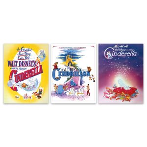 Cinderella 75th Anniversary Limited Edition Poster Set