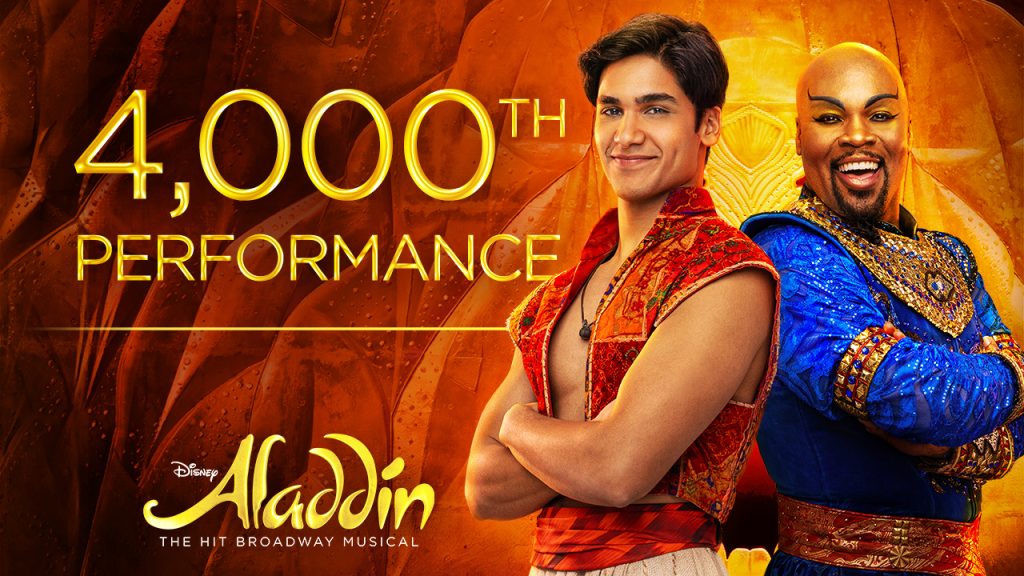General Member Offer: ALADDIN’s 4000th Performance on Broadway!