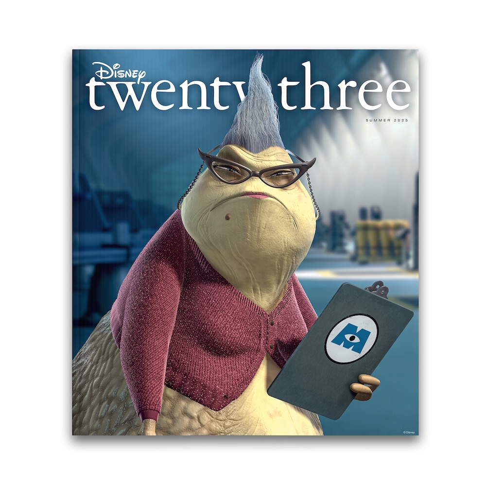 Disney twenty-three 2025 Summer Issue – Roz from Monsters, Inc. Cover