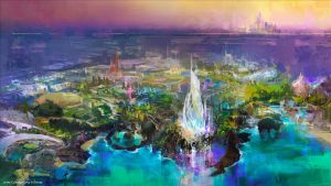 The Walt Disney Company and Miral, Abu Dhabi’s leading creator of immersive destinations and experiences, announced an agreement to create a landmark Disney theme park resort in Abu Dhabi, United Arab Emirates. The waterfront resort will be located on Yas Island, a world-class destination for entertainment and leisure, connecting travelers from the Middle East and Africa, India, Asia, Europe, and beyond. This seventh Disney theme park resort will combine Disney’s iconic stories, characters and attractions with Abu Dhabi’s vibrant culture, stunning shorelines, and breathtaking architecture.