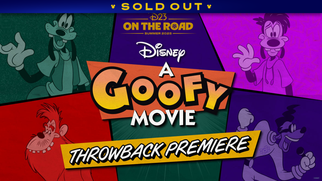 A Goofy Movie Throwback Premiere