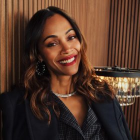An image of actress Zoe Saldaña.