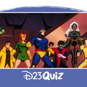 Pictured (from left to right) are Rogue, Jubilee, Jean Grey, Cyclops, Roberto Da Costa, Nightcrawler, Storm, and Morph from Marvel Animation's X-MEN '97.