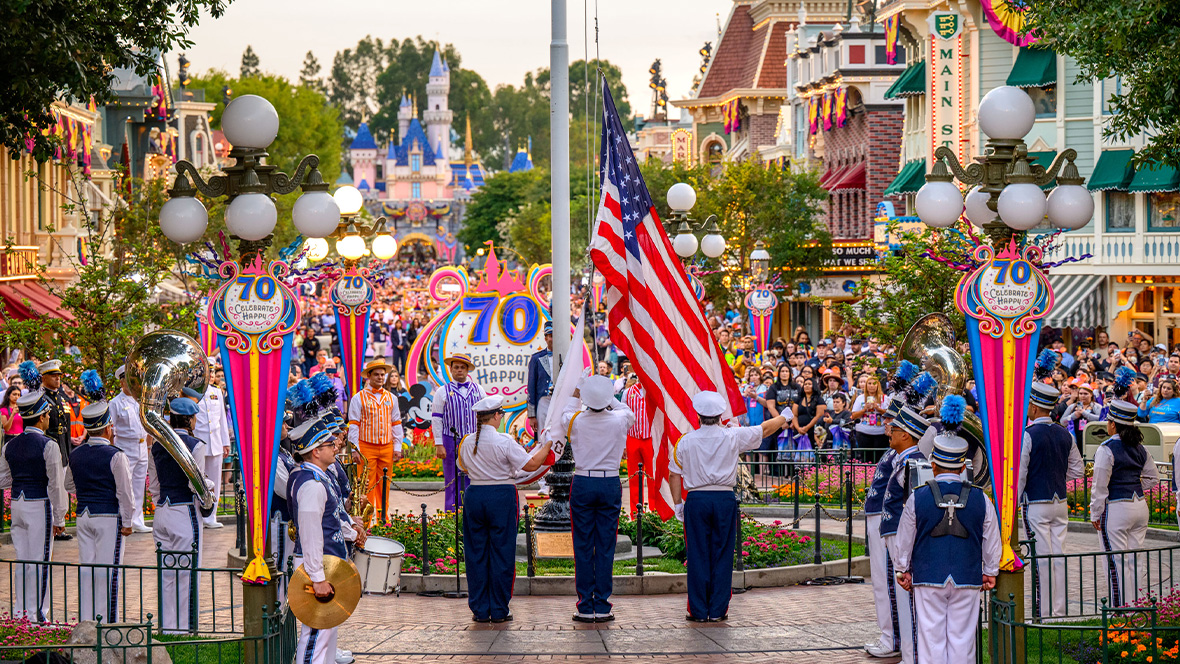 To commemorate 70 years as The Happiest Place on Earth, the Disneyland Resort began its 70th anniversary festivities by honoring the people who have made those memories possible: Disneyland Resort cast members.