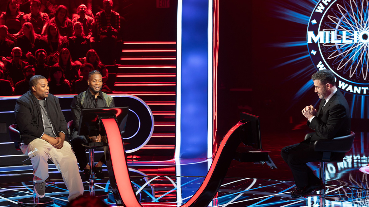 Kenan Thompson, Kel Mitchell, and Jimmy Kimmel on Who Wants to Be a Millionaire