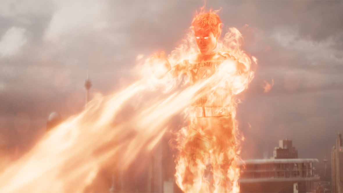 Image of Johnny Storm aka The Human Torch.
