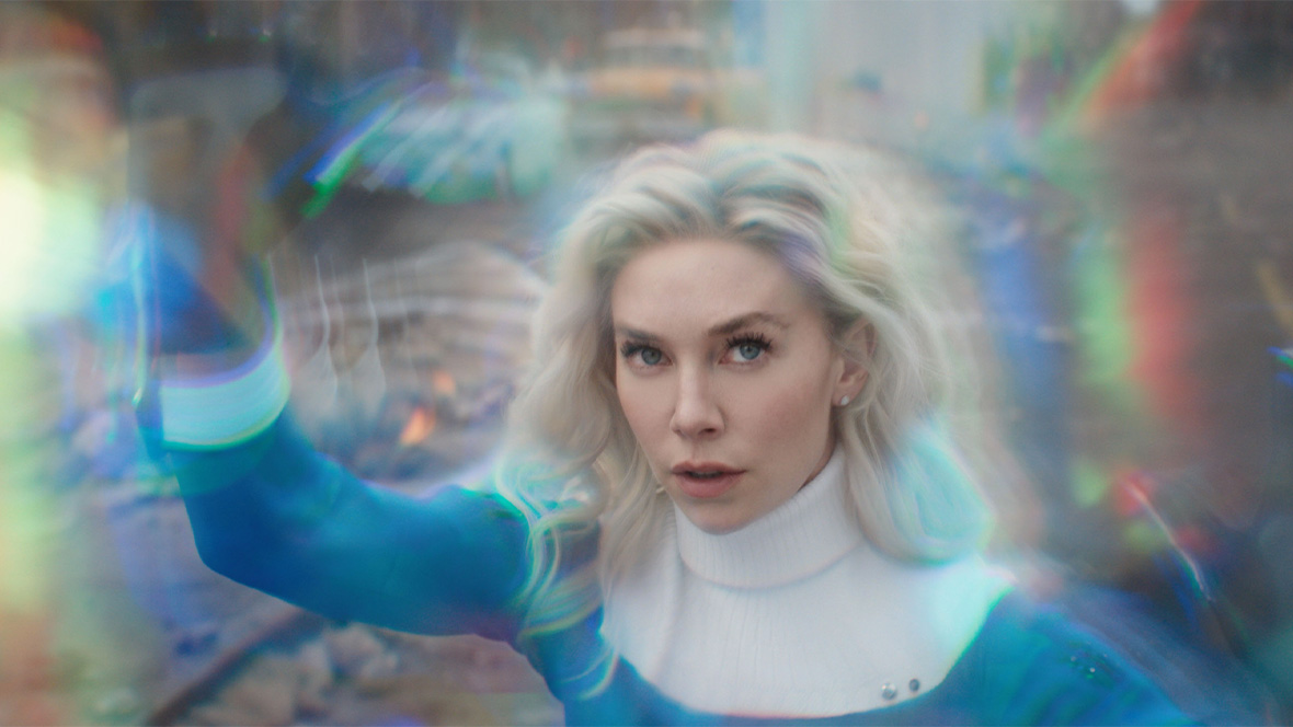 Image of Sue Storm aka the Invisible Woman.