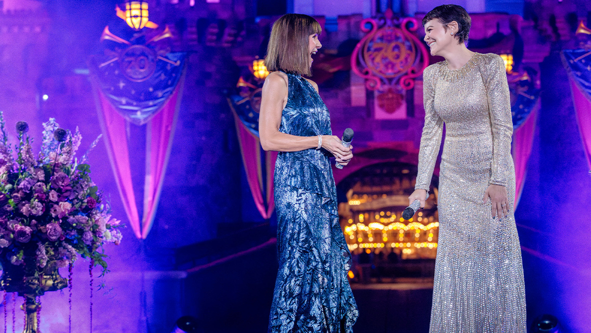 Susan Egan and Ginnifer Goodwin co-host Disney Princess Concert: Celebrating 70 Years of Disneyland during World Princess Week.