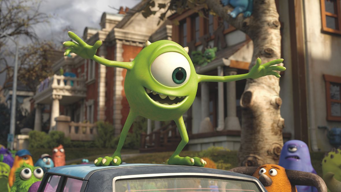 Mike Wazowski in Monsters University.