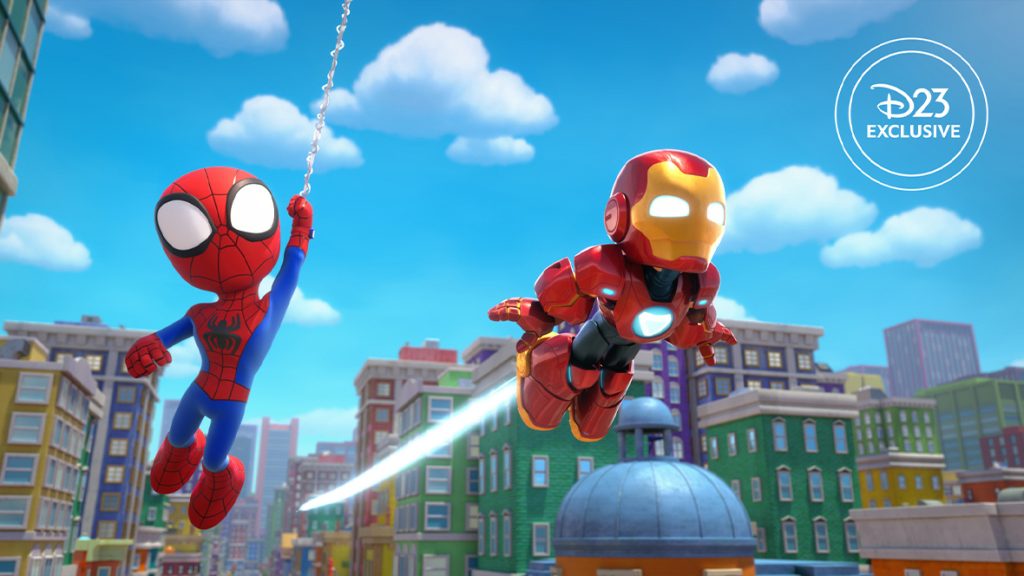 D23 Exclusive: Spidey and Iron Man Team Up in New Disney Jr. Special