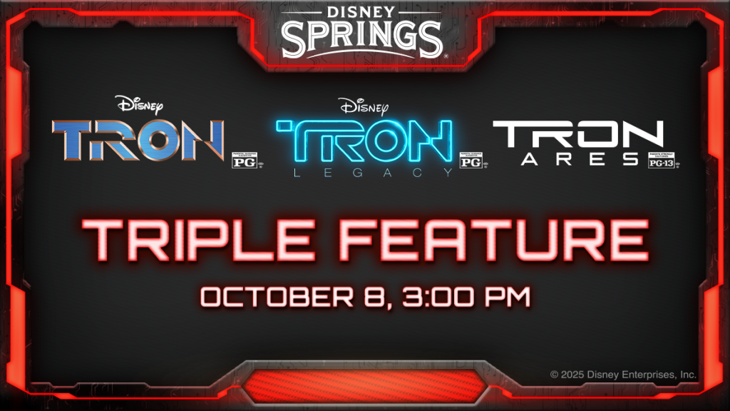TRON Triple Feature at Disney Springs