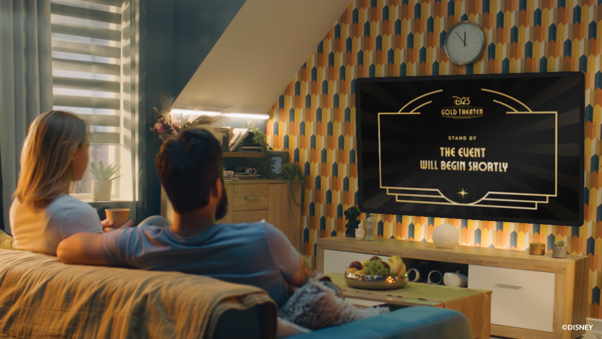 A monthly virtual event, D23 Gold Theater celebrates Disney fandom by taking viewers behind-the-scenes and diving into fan-favorite topics from across the worlds of Disney.