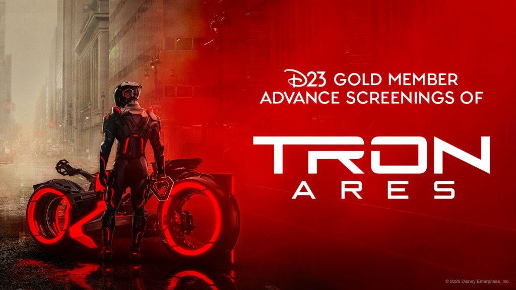 D23 Gold Member Advance Screenings of TRON: Ares