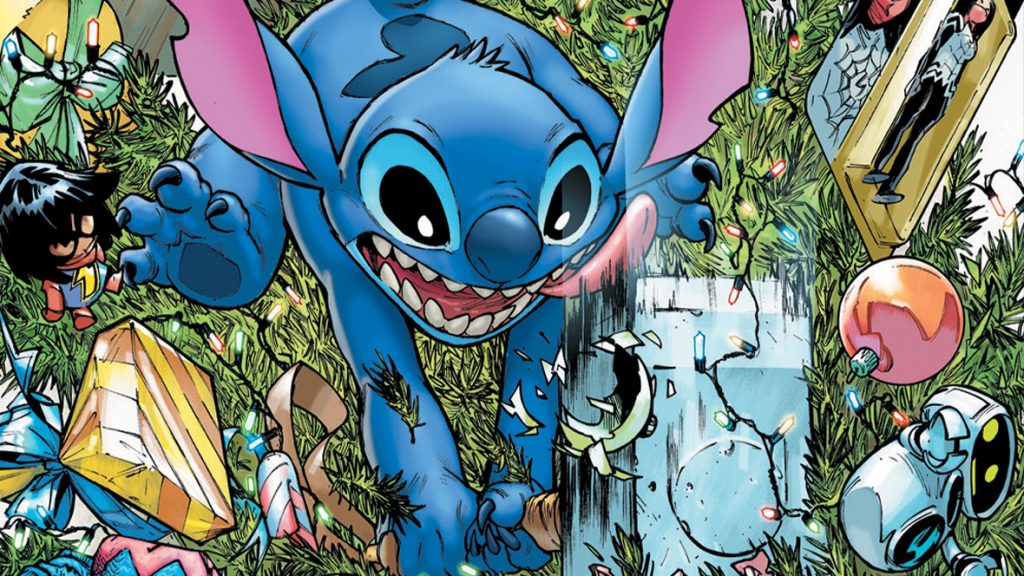 Disney’s Stitch Unleash the Holiday Variant Covers: Coming Soon to Marvel Comics