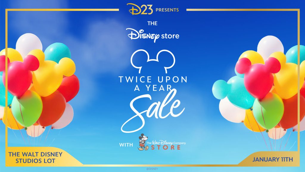 D23 Presents: The Disney Studio Store Twice Upon a Year Sale