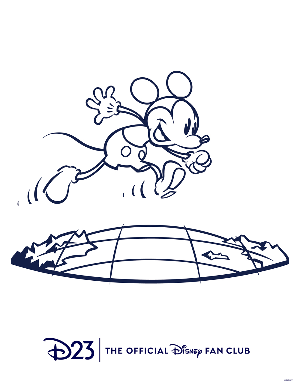 D23 Coloring Book 2026