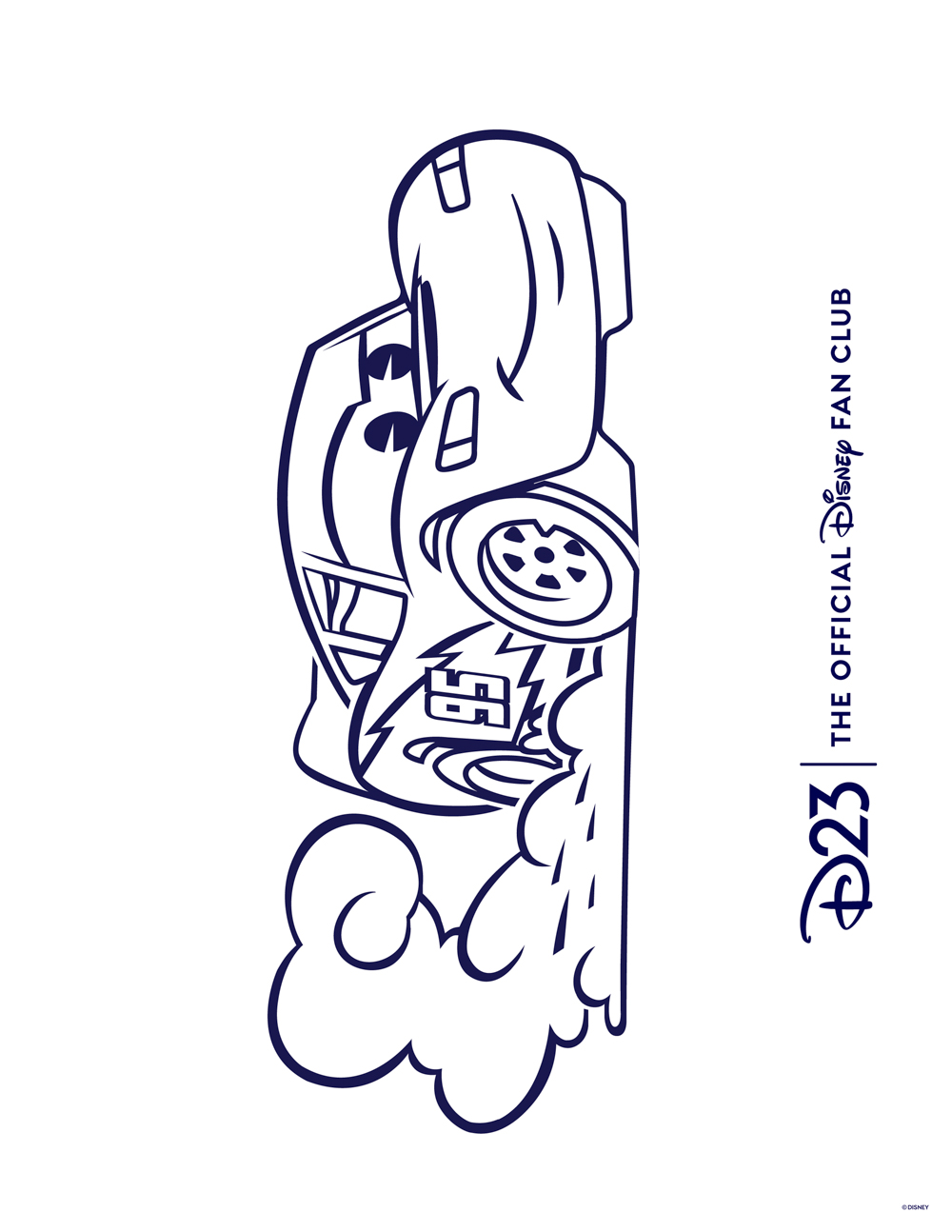 D23 Coloring Book 2026