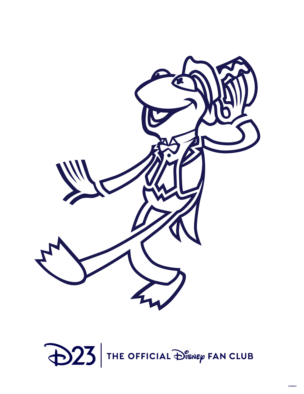 D23 Coloring Book 2026