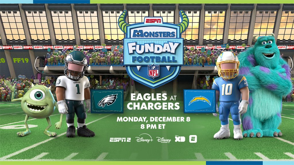 Monsters Funday Football Takes the Field December 8