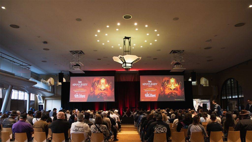 D23&rsquo;s Spotlight Series in 2025: the first image is from the event diving into the making of the Indiana Jones Adventure attraction.