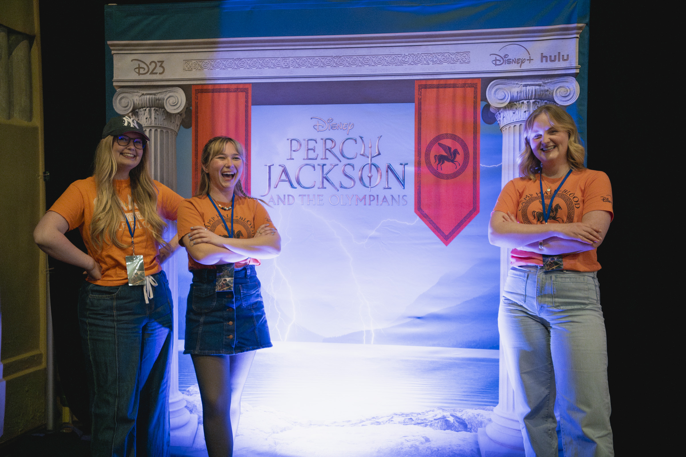 Fans at the Percy Jackson Spotlight Event