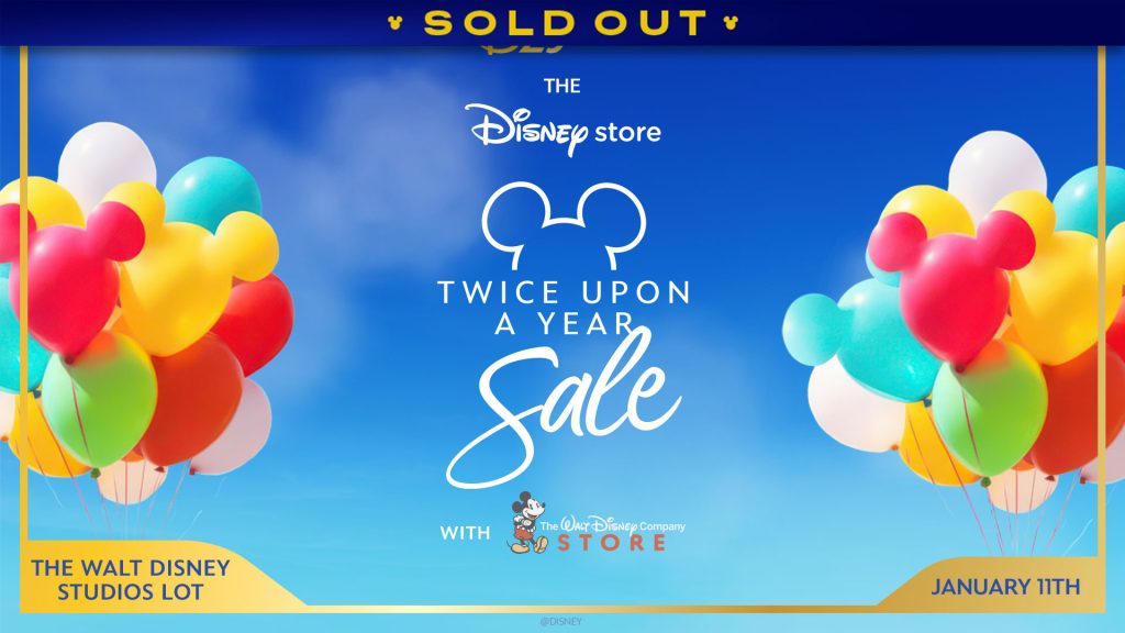 D23 Presents: The Disney Studio Store Twice Upon a Year Sale