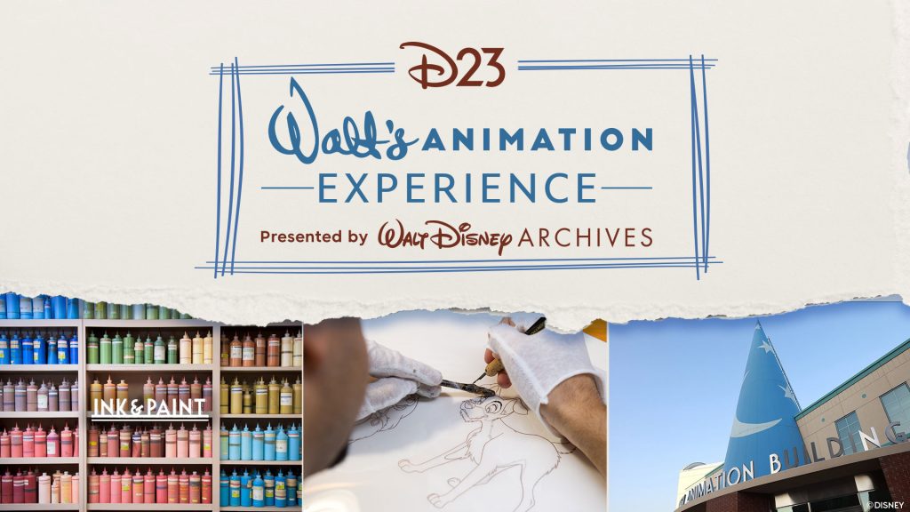 Walt&rsquo;s Animation Experience Presented by the Walt Disney Archives