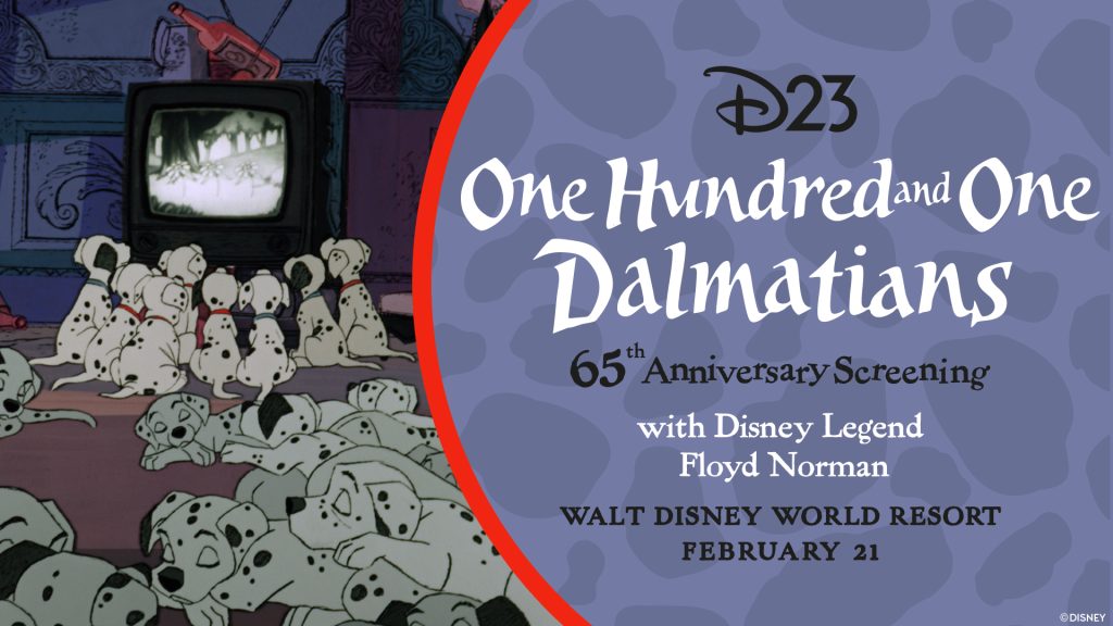 One Hundred and One Dalmatians 65th Anniversary Screening &ndash; Orlando, FL