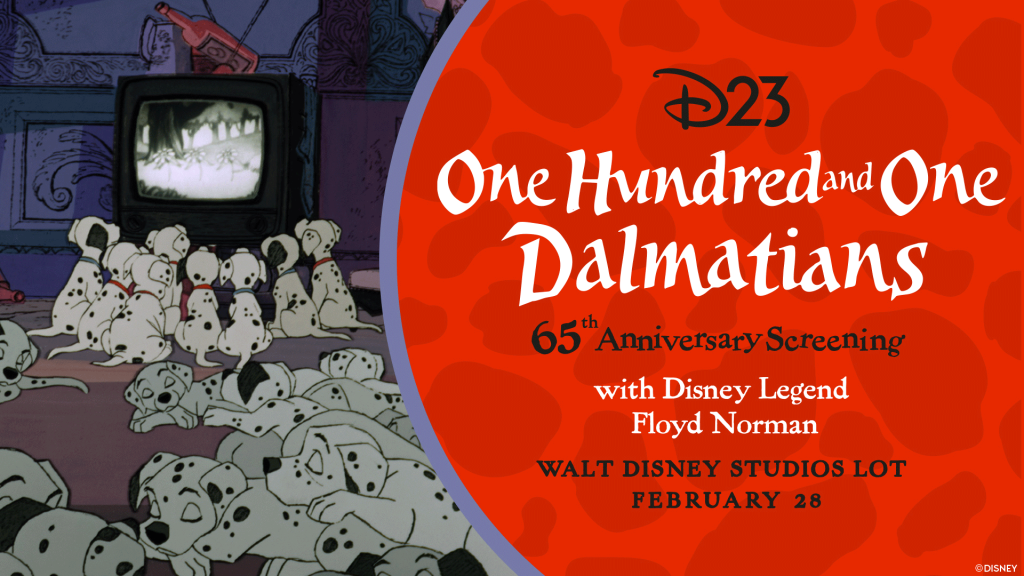 One Hundred and One Dalmatians 65th Anniversary Screening &ndash; Burbank, CA