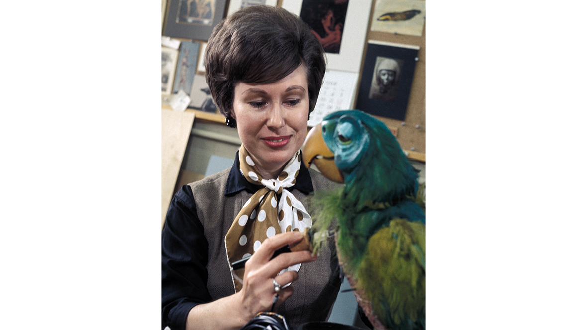 An image of Disney Legend Harriet Burns.