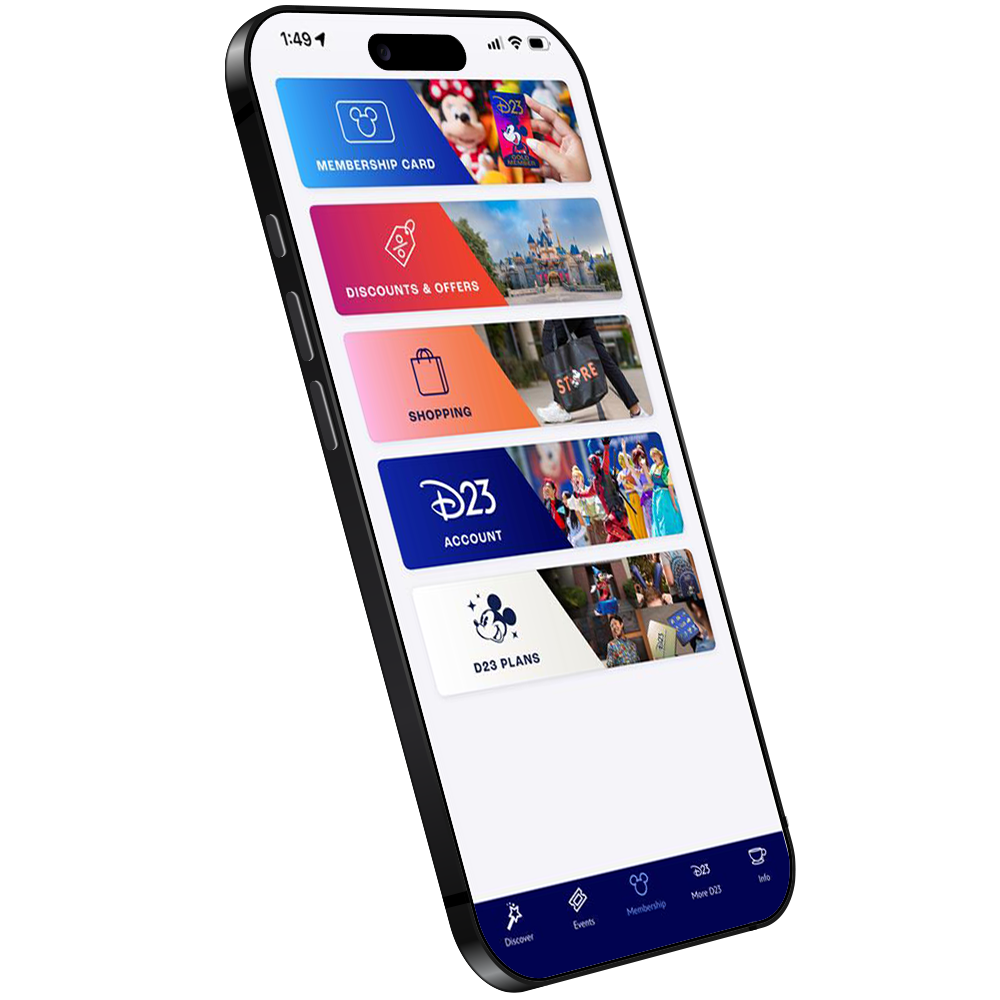 Disney D23 App Page - Loading Tab