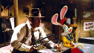 An image of Eddie Valiant (Who Framed Roger Rabbit, 1988)