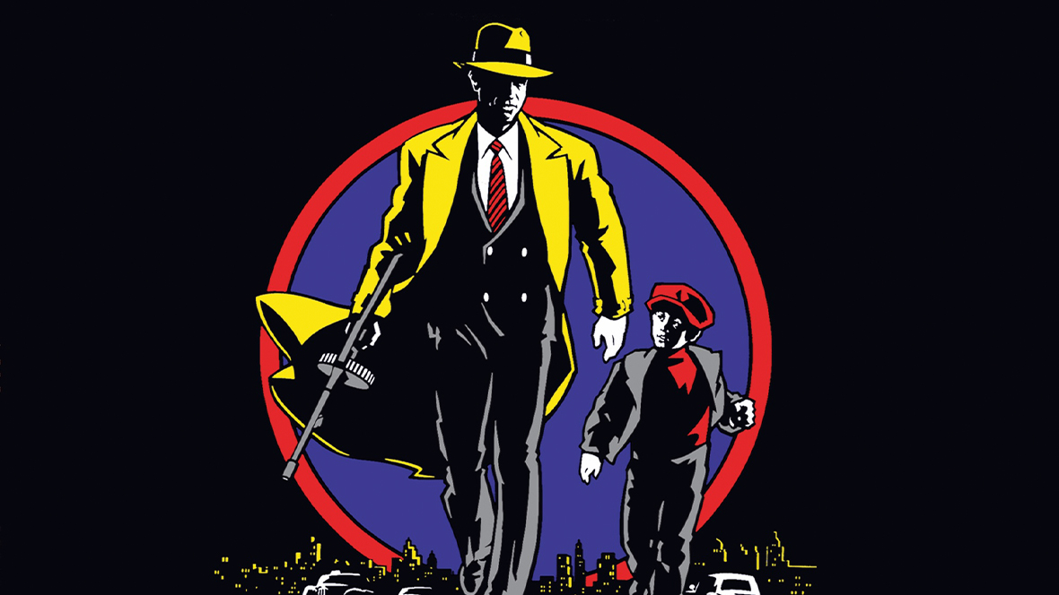 A promotional image for Disney&rsquo;s 1990 film Dick Tracy.