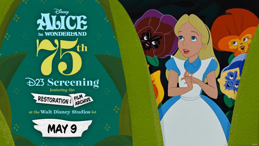 Alice in Wonderland 75th Anniversary Screening at the Walt Disney Studios Lot