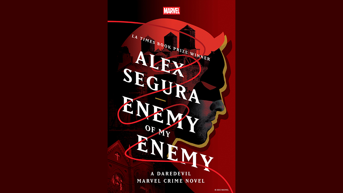 The cover of Enemy of My Enemy: A Daredevil Marvel Crime Novel by Alex Segura.