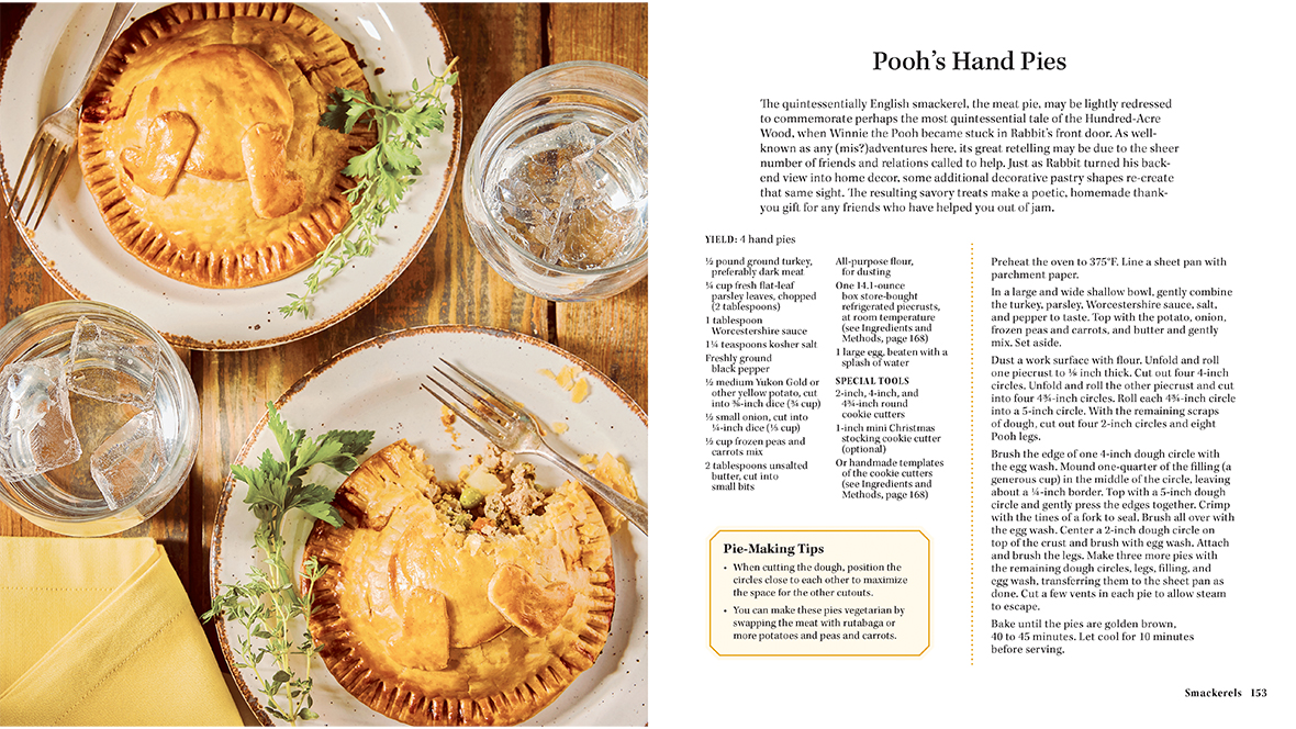 Recipe reprinted with permission from Winnie the Pooh: The Hundred-Acre Wood Cookbook by James Asmus, Vivian Jao, and Liz Tarpy © 2026 Disney. Based on the Winnie-the-Pooh works by A.A. Milne and E.H. Shepard. Published by Insight Editions. Photography by Ken Waterbury.