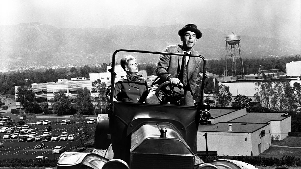 An image from the 1961 Disney film The Absent-Minded Professor.