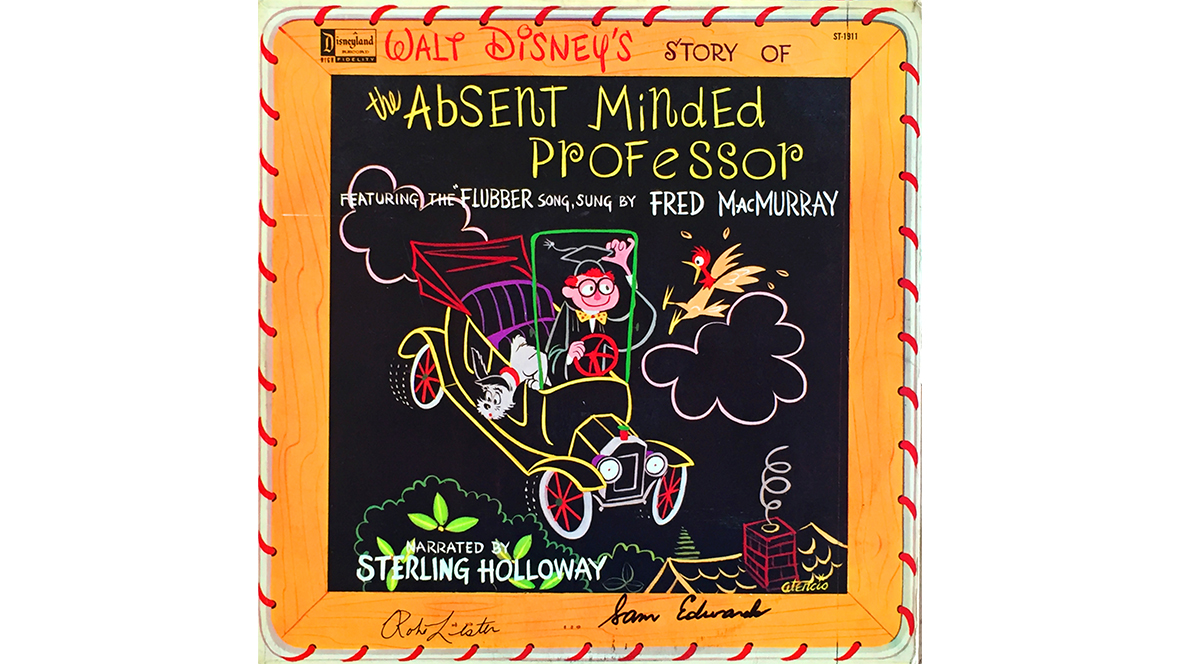 An image from the 1961 Disney film The Absent-Minded Professor.