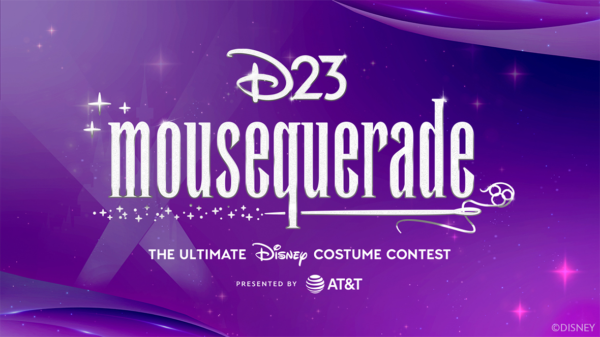 An image promoting D23 Mousequerade, part of D23: The Ultimate Disney Fan Event 2026.