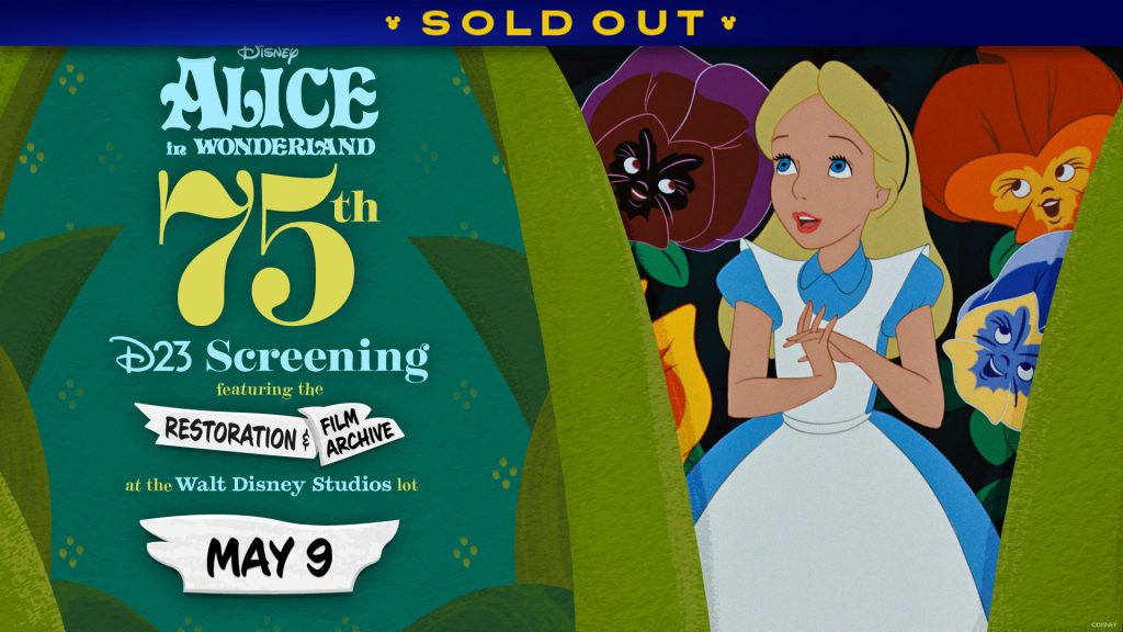 Alice in Wonderland 75th Anniversary Screening at the Walt Disney Studios Lot