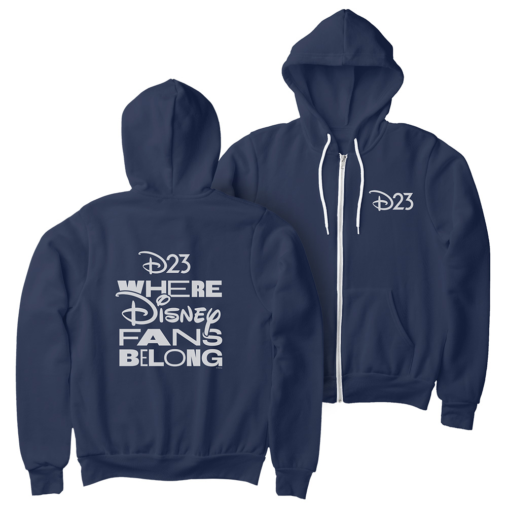 D23 Logo Two-Sided Hoodie