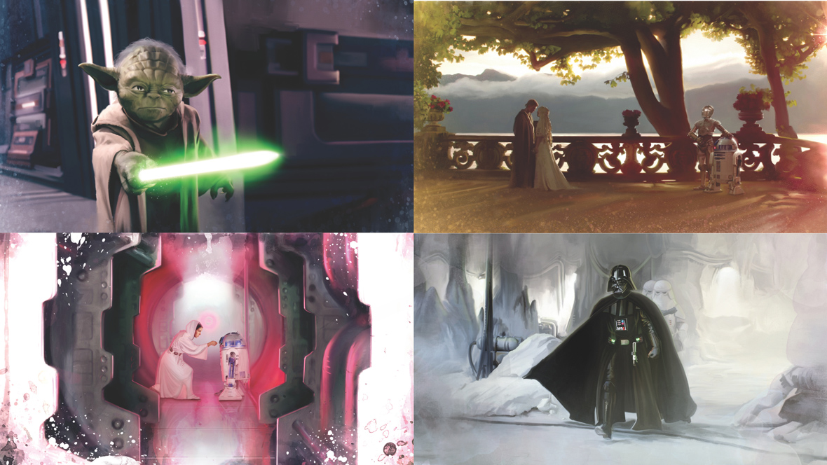 Images from the 2026 May the Fourth product line from Disney Consumer Products.