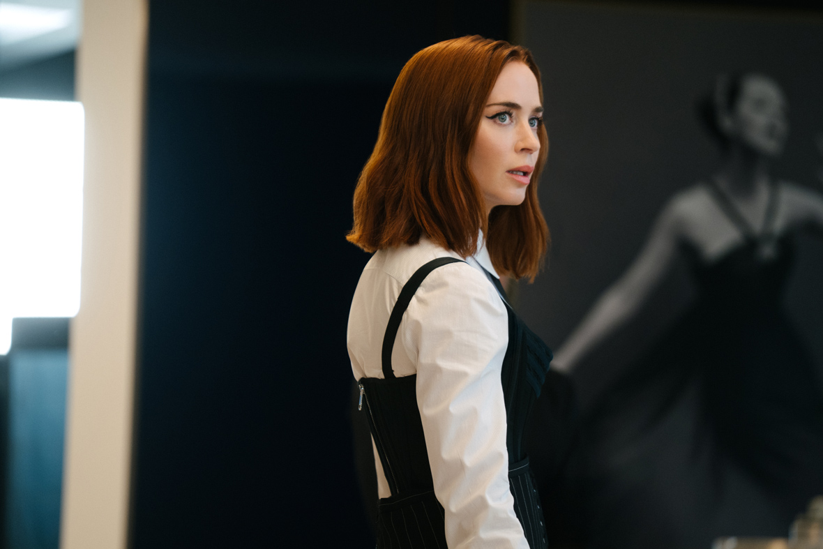 An image of Emily Blunt as Emily Charlton in 20th Century Studios&rsquo; The Devil Wears Prada 2.