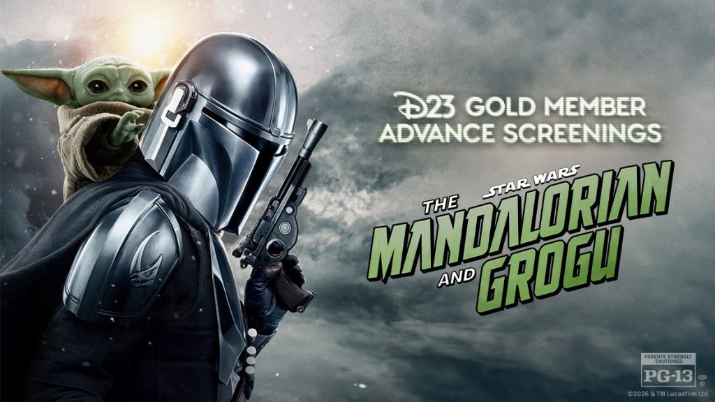 D23 Gold Member Advance Screenings of Star Wars: The Mandalorian and Grogu