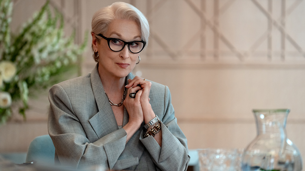 An image of Meryl Streep as Miranda Priestly (in 20th Century Studios&rsquo; The Devil Wears Prada 2