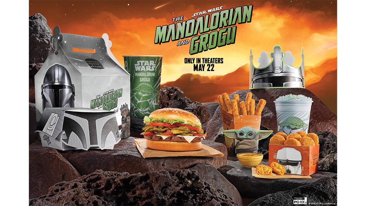 Mandalorian and Grogu Burger King Meal