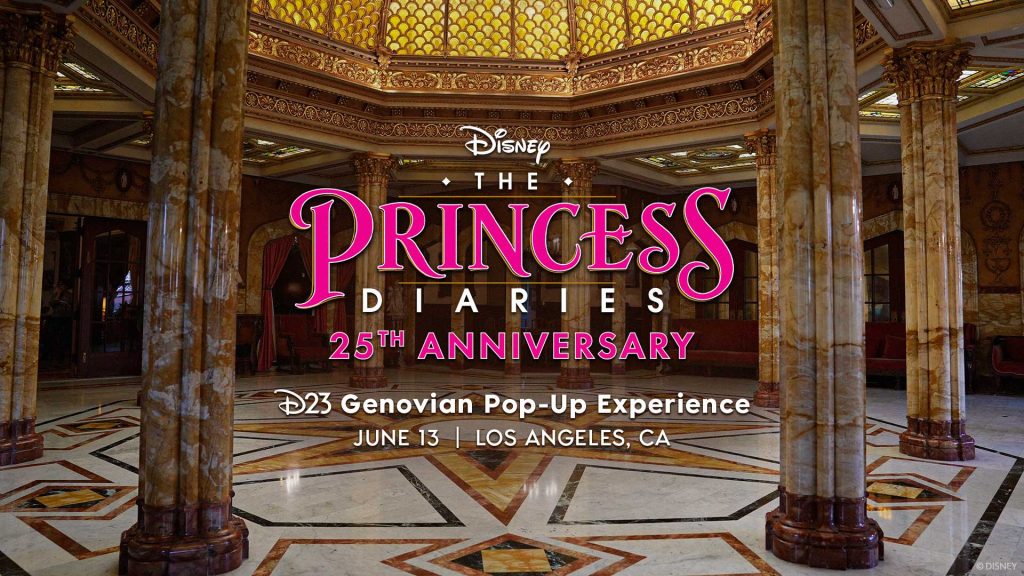 The Princess Diaries 25th Anniversary: D23 Genovian Pop-Up Experience