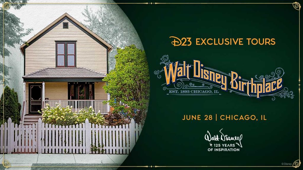 Walt Disney: 125 Years of Inspiration &ndash; D23 Exclusive Tours of The Walt Disney Birthplace